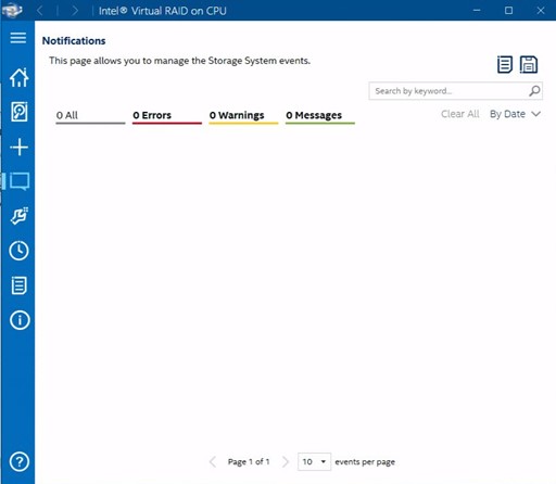 Intel® Virtual RAID on CPU (Intel® VROC) Graphical User Interface (GUI ...