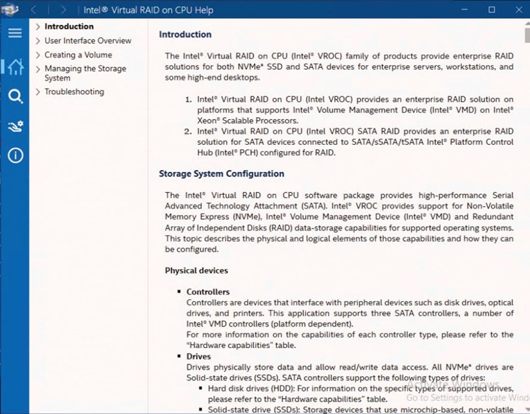 Troubleshooting Tips for Intel® Virtual RAID on CPU (Intel® VROC) in ...