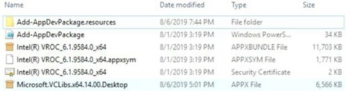 Intel® VROC UWP GUI Package