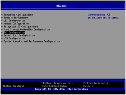 Volume Management Device menu 1