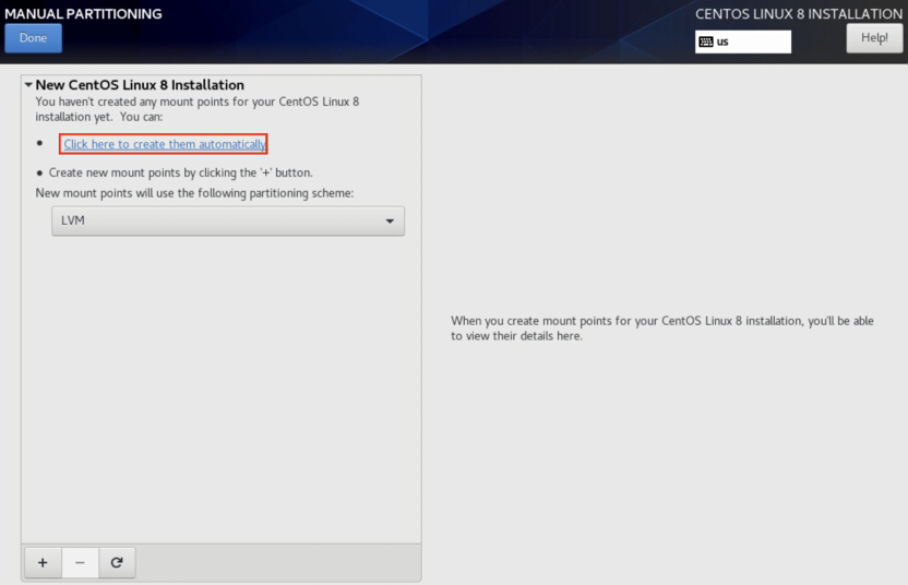 CentOS Create Mount Points