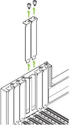 Remove PCIe Slot Cover