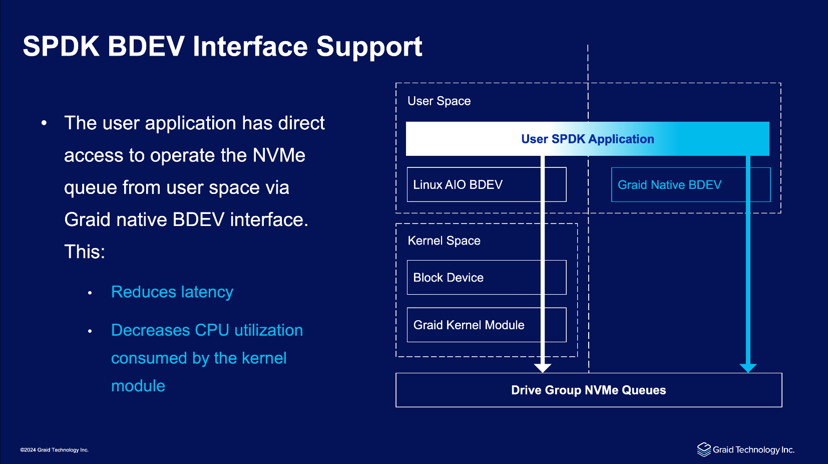 SPDK BDEV Interface Architecture
