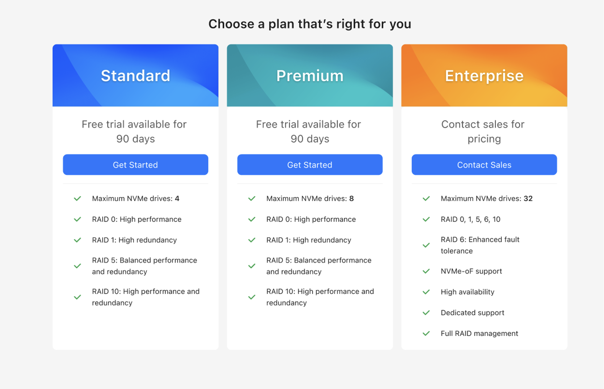 Subscription plan